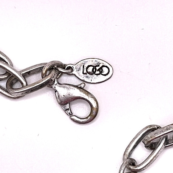 LOGO by Lori Goldstein Links  Double Rhinestone Sunflower Pendant Necklace - Picture 7 of 12